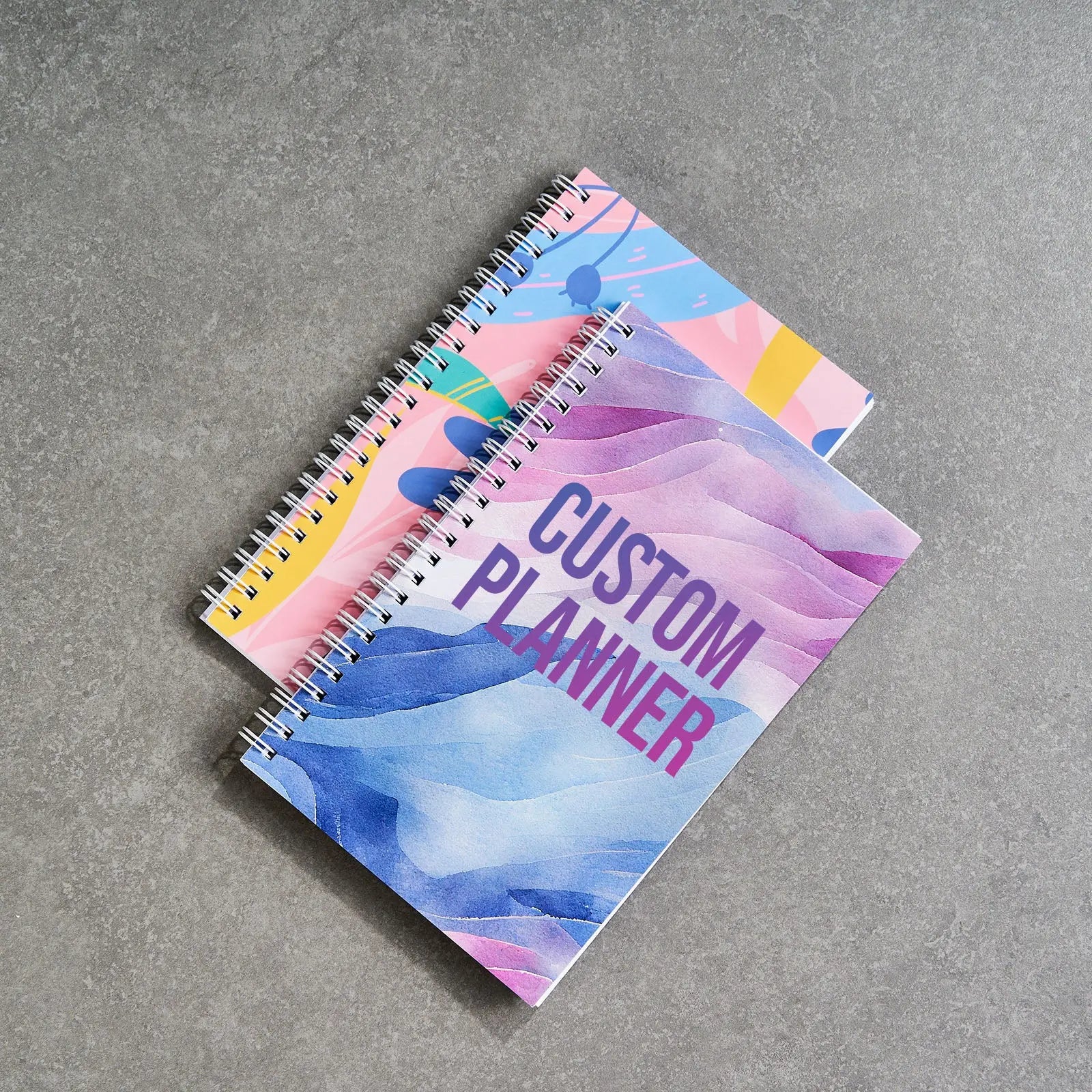 Custom Spiral 2025 Weekly Planner - RACETOP