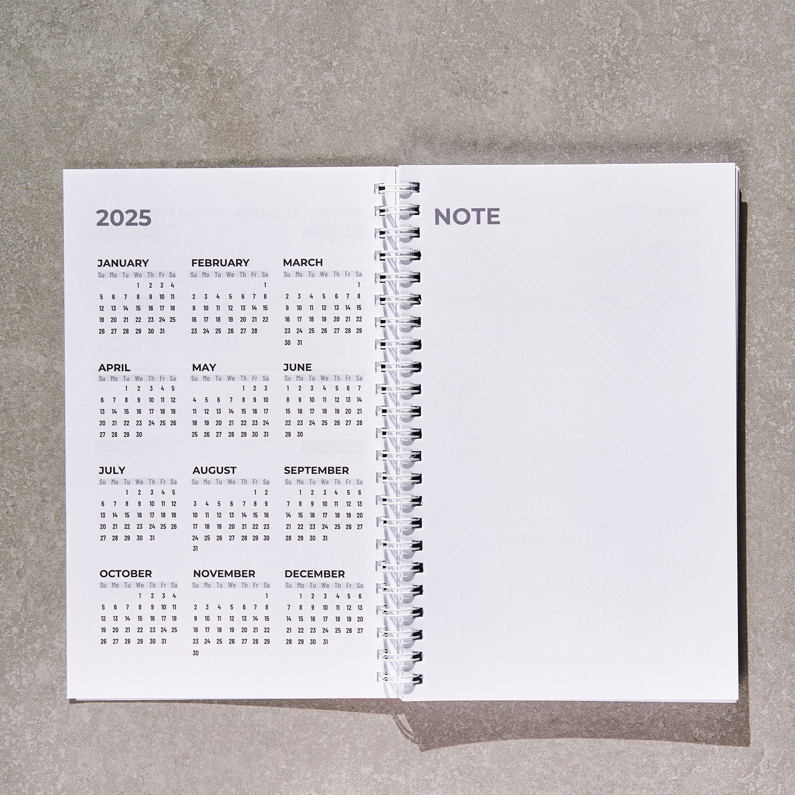 Custom Hardcover 2025 Weekly Planner - RACETOP