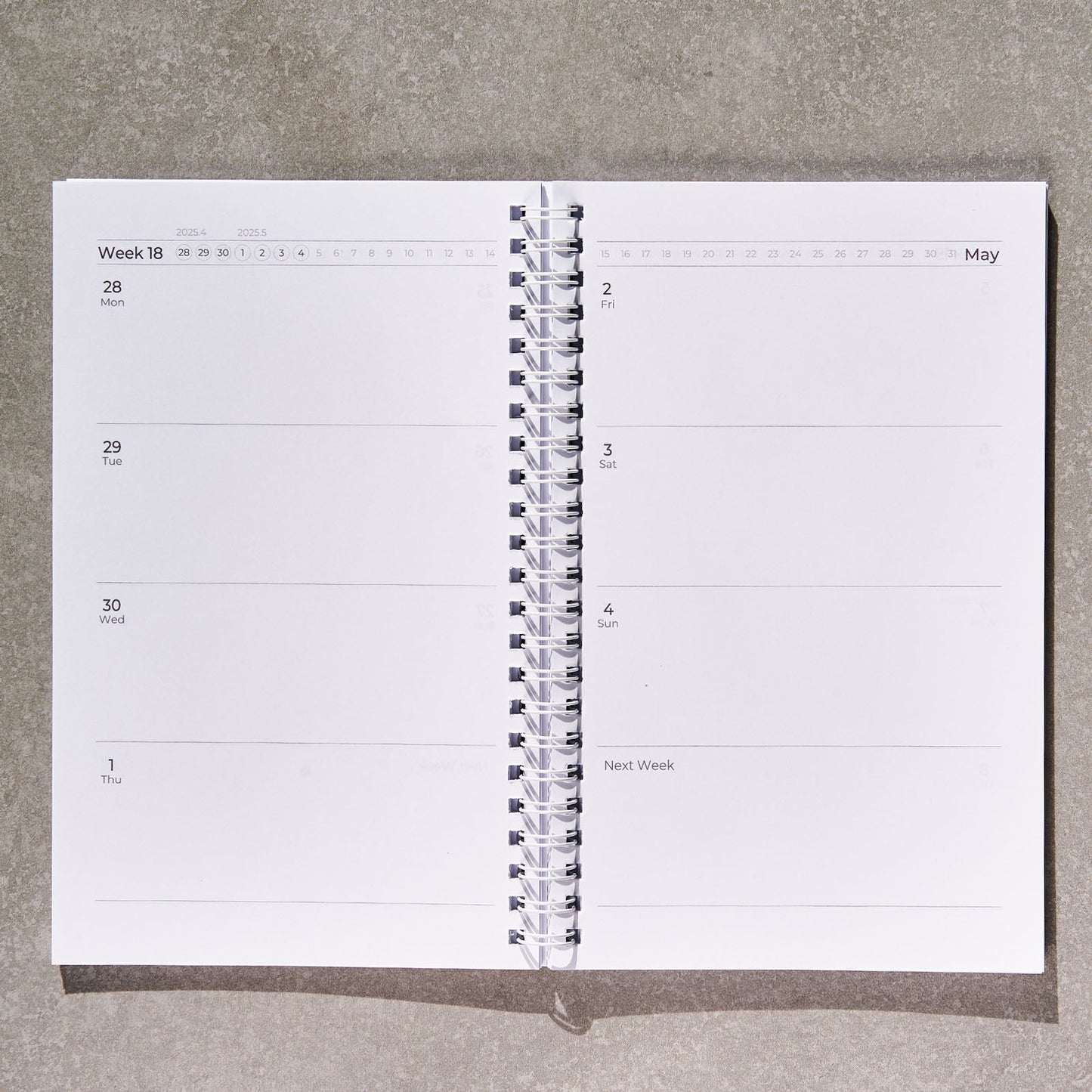 Custom Hardcover 2025 Weekly Planner - RACETOP