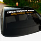 Custom Windshield Decals