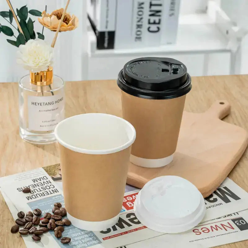 Custom Recyclable Double Wall Paper Cup