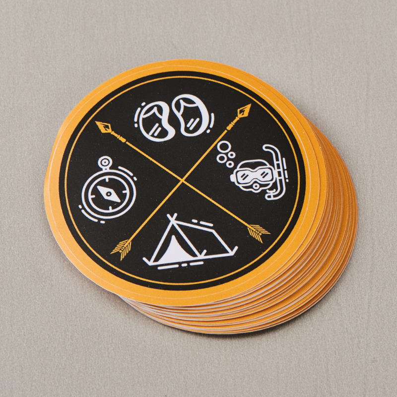 Circle Stickers - RACETOP