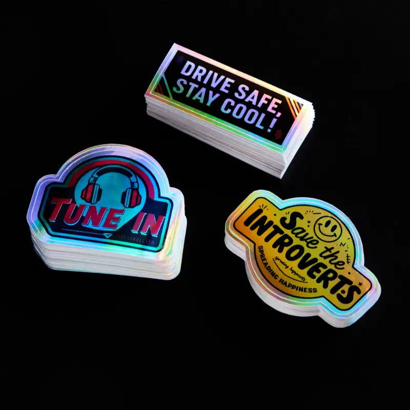 Holographic Stickers - RACETOP