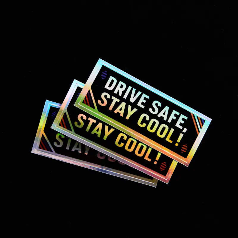 Holographic Stickers - RACETOP